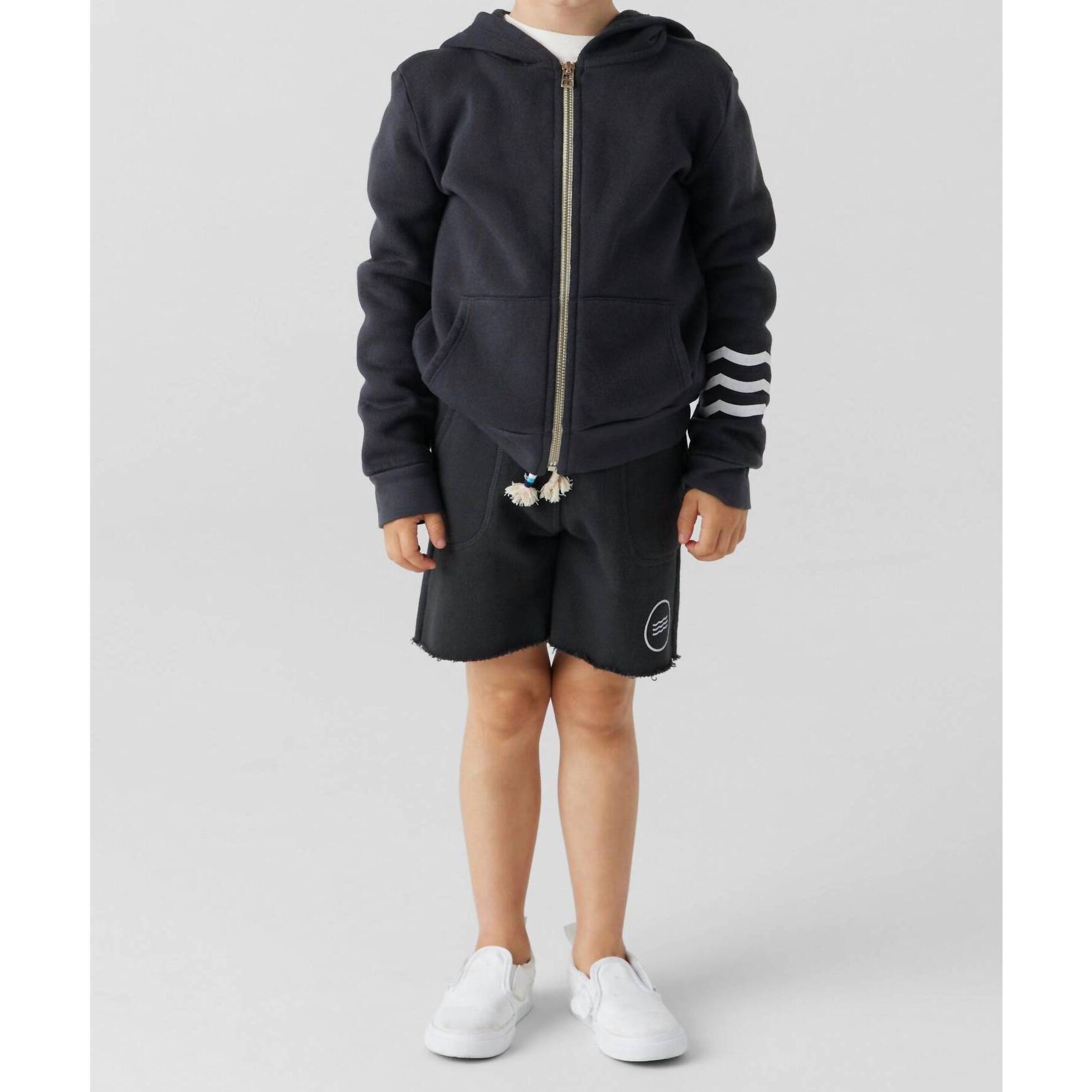 New Sol Angeles Wave Hoodie In Black